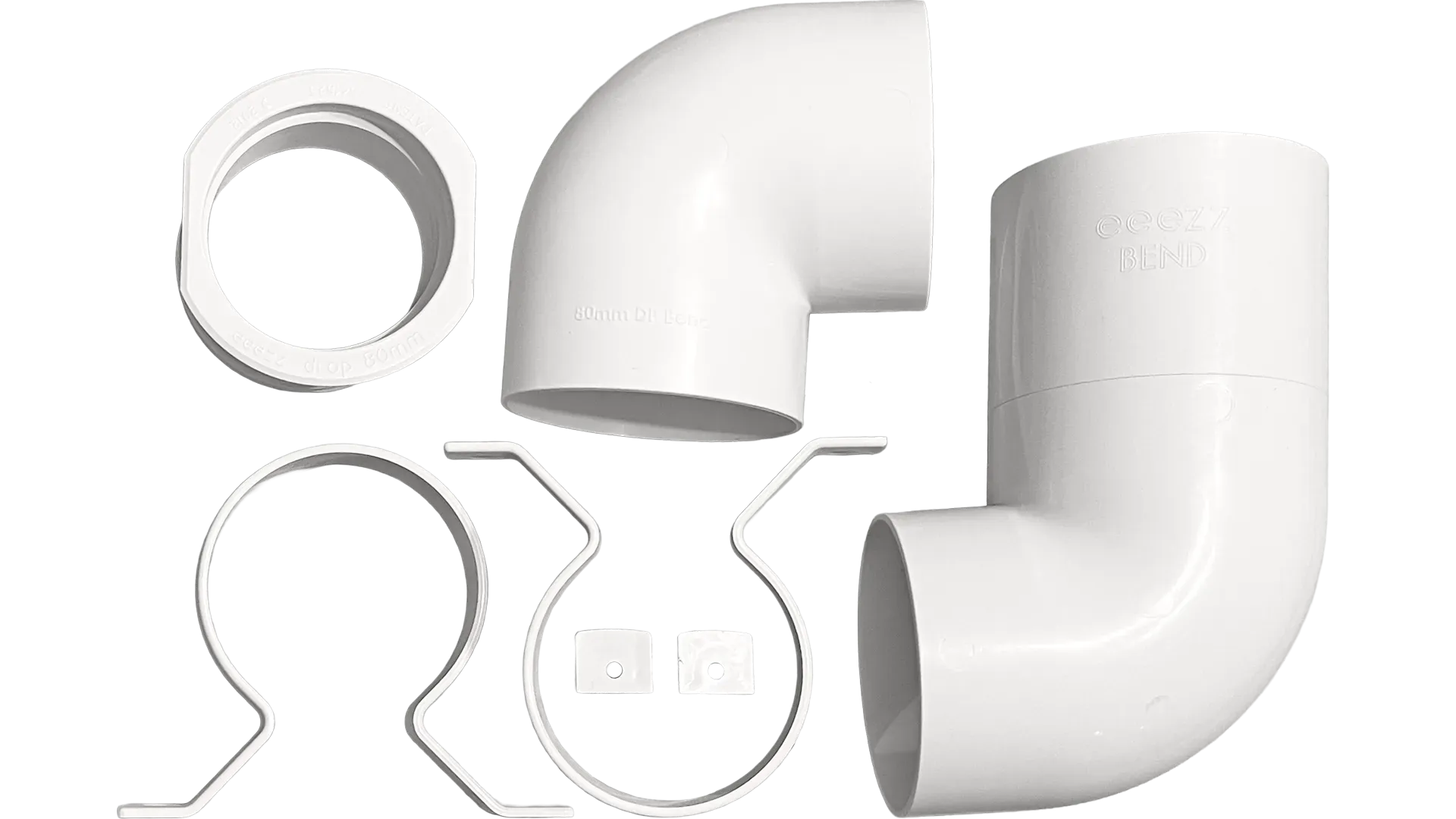 eeezz® 80mm Downpipe Bundle